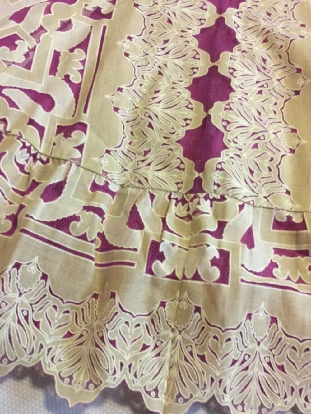 Anthropologie Moulinette Soeurs Versailles Lace Dress - Petite 0P - Picture 4 of 8